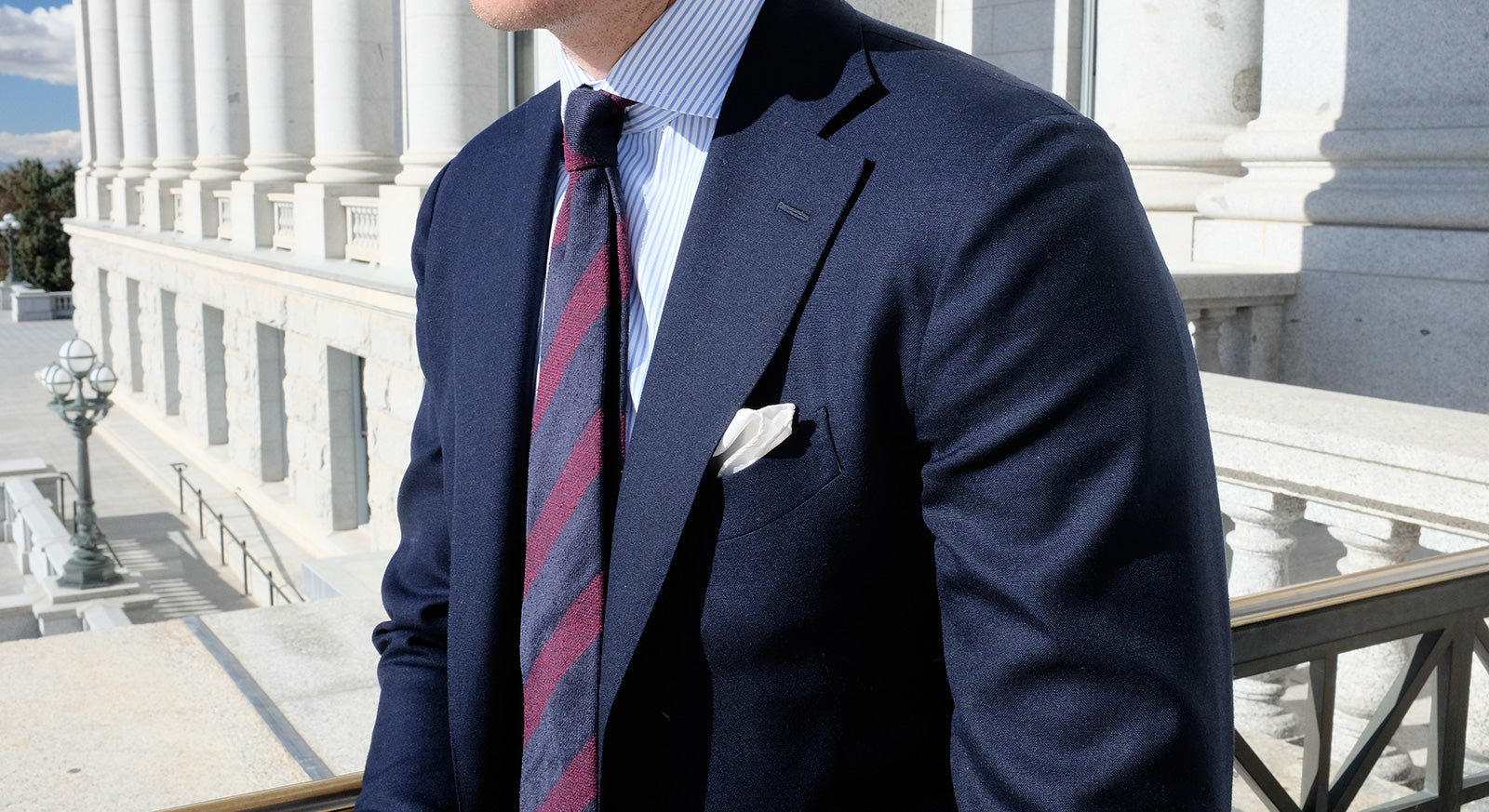 navy blazer
